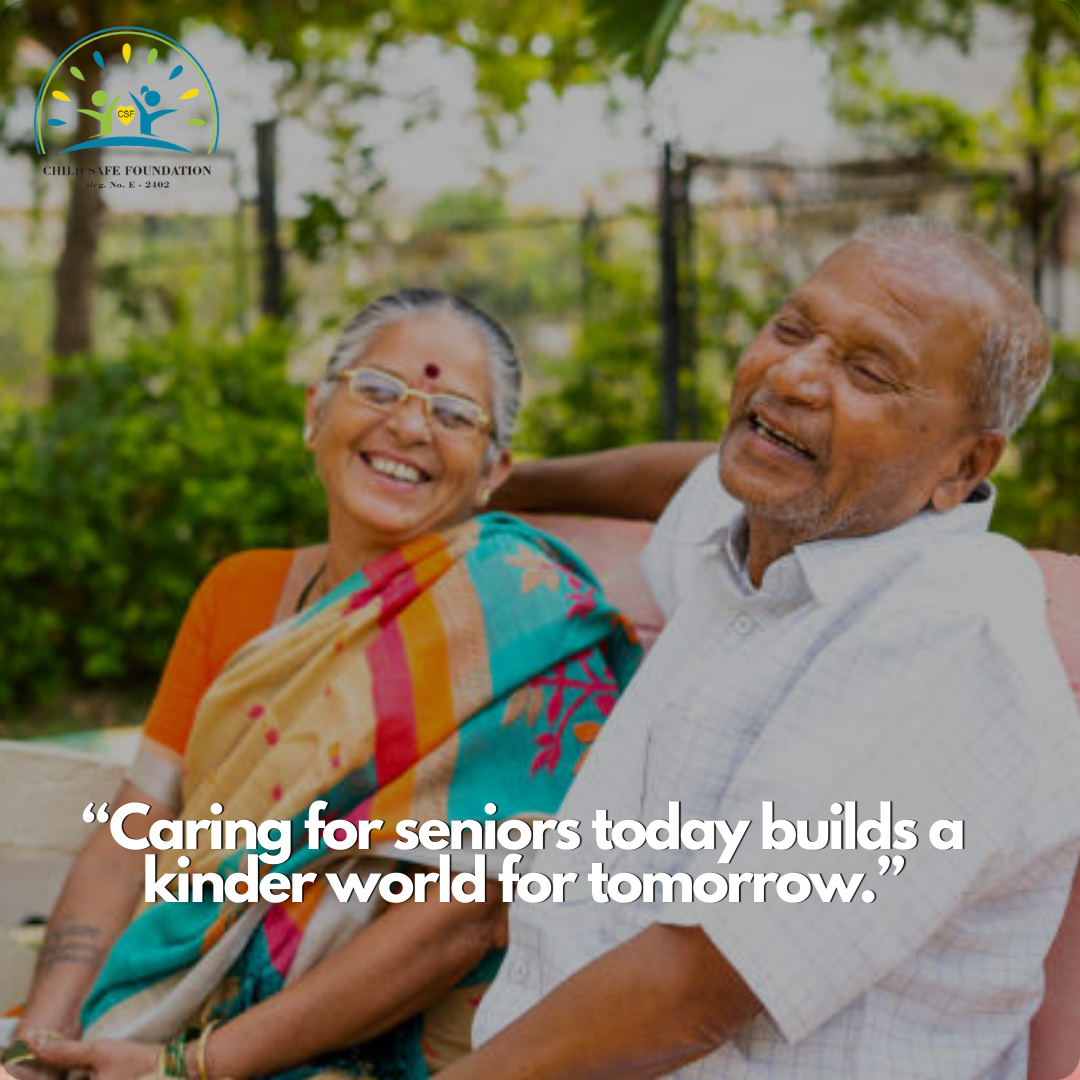 Helping the Elderly: Beyond Food & Shelter — Emotional Support