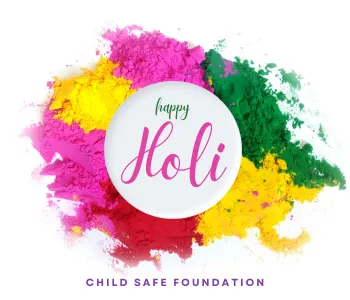 Holi Celebration at Child Safe Foundation