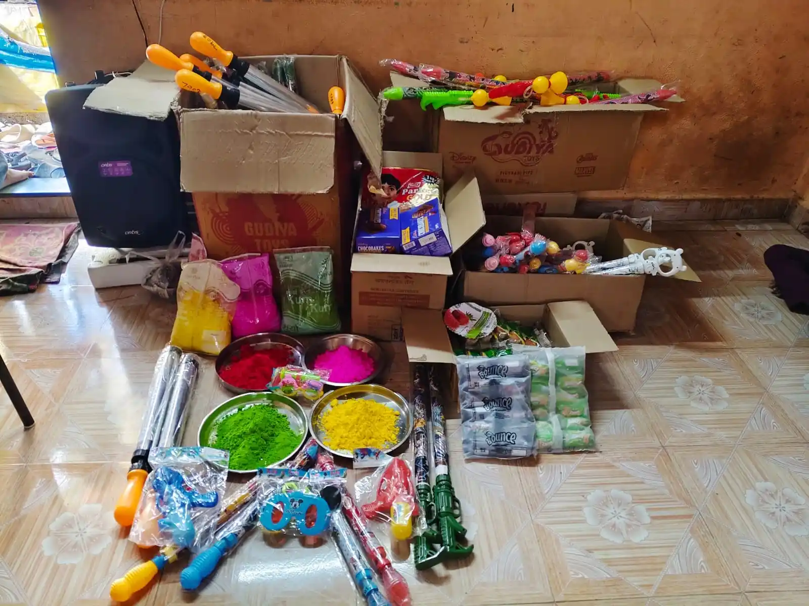 Spreading happiness through Holi