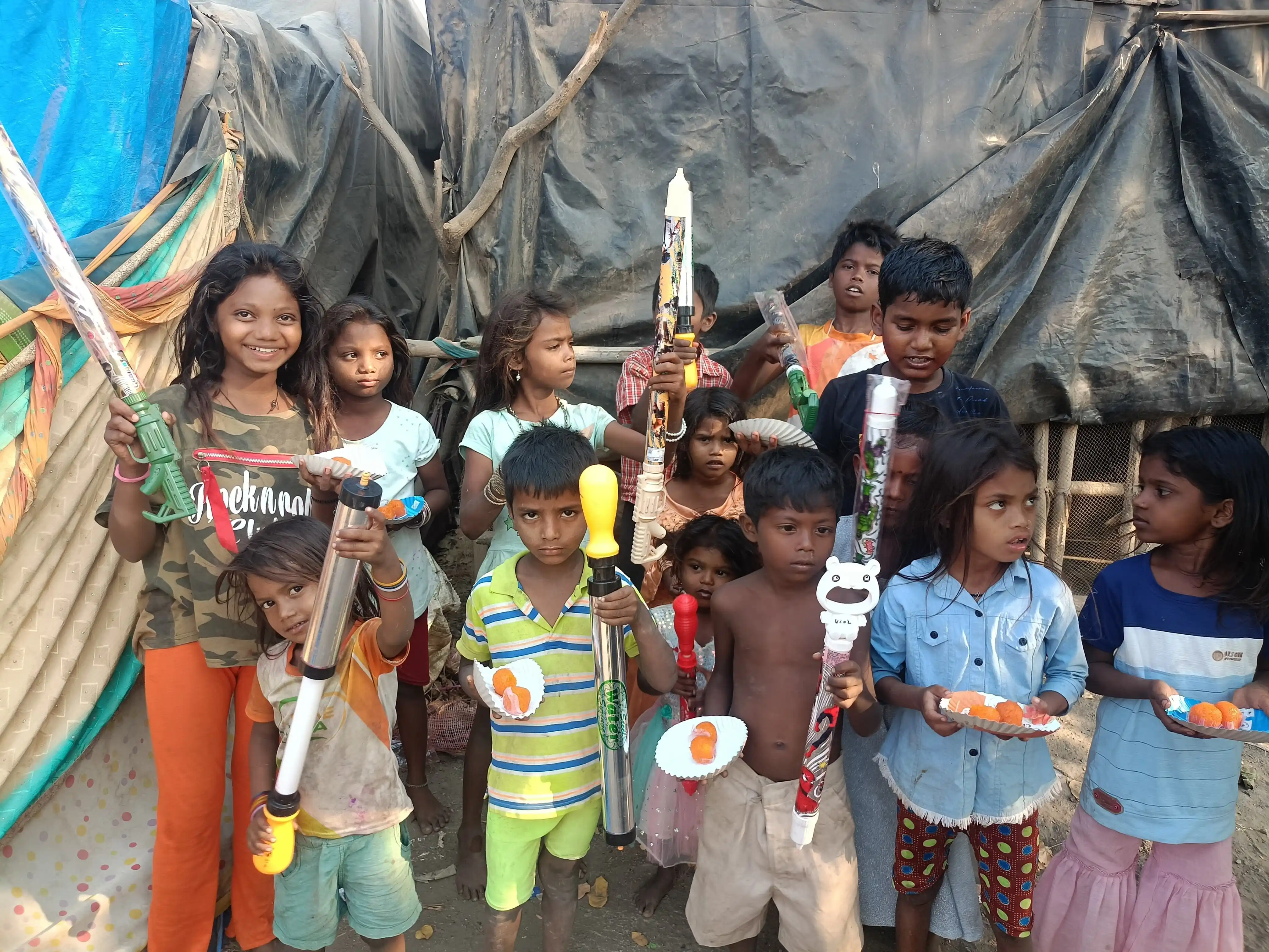 Spreading happiness through Holi