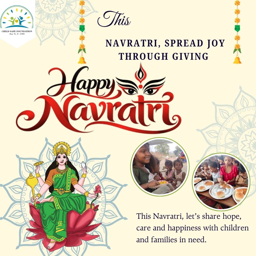Navratri Celebration and Donation for Children